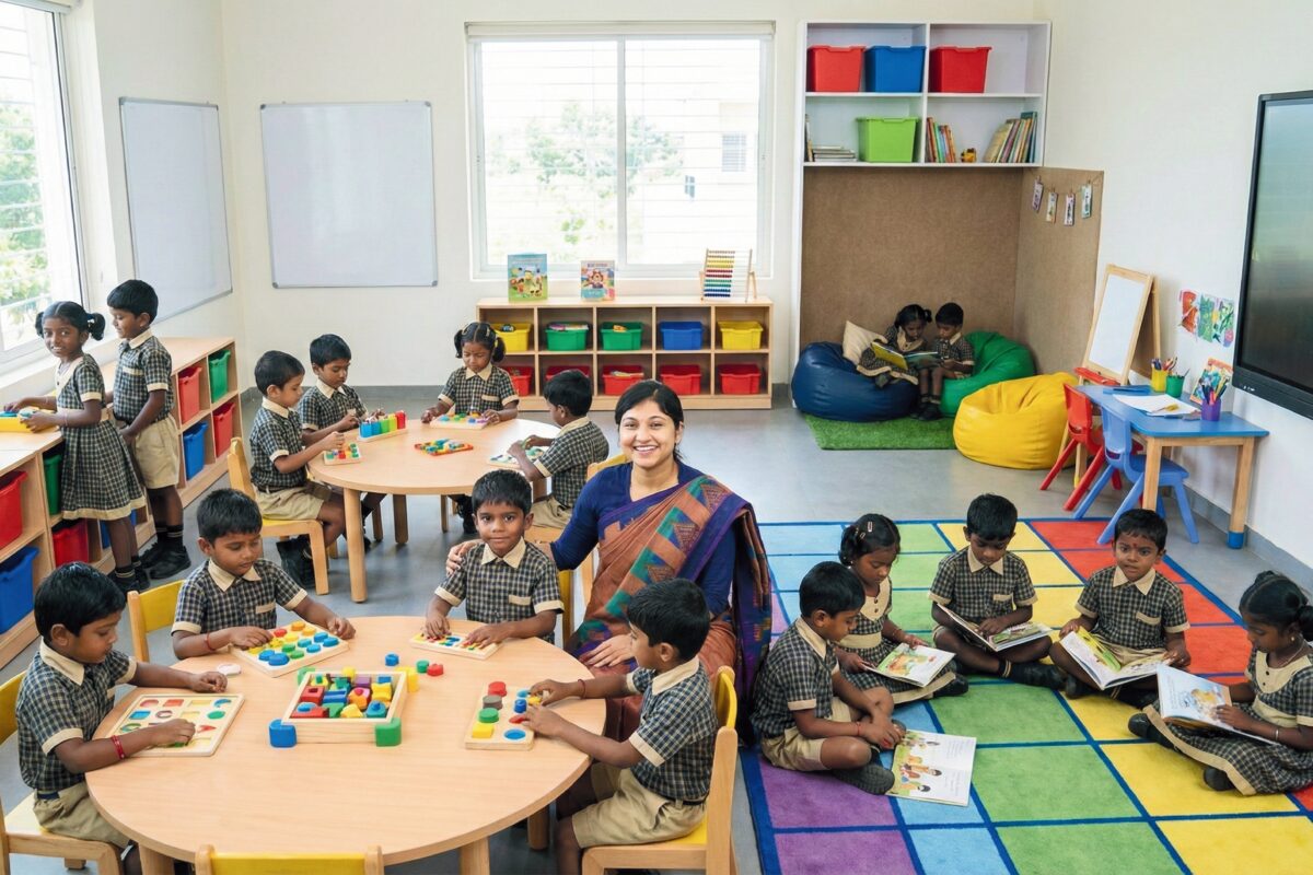 How to Choose the Best Pre School in Vellore for Your Child?